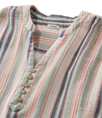Women's Cloud Gauze Short-Sleeve Shift Dress, Stripe | L.L.Bean