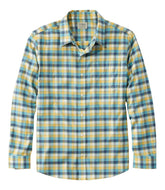 Men's Wrinkle-Free Ultrasoft Brushed Cotton Shirt, Long-Sleeve, Slightly Fitted Untucked Fit | L.L.Bean