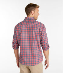 Men's Wrinkle-Free Ultrasoft Brushed Cotton Shirt, Long-Sleeve, Slightly Fitted Untucked Fit | L.L.Bean