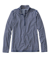 Women's SunSmart® UPF 50+ Sun Shirt, Quarter-Zip Stripe | L.L.Bean