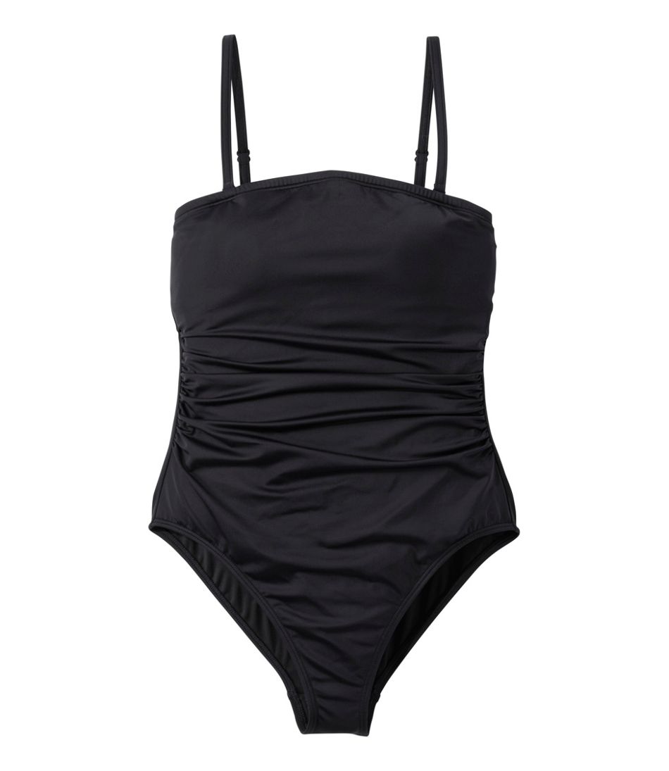Women's Coastal Essentials Swimwear, Bandeau Tanksuit | L.L.Bean