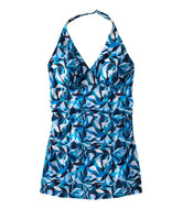 Women's Shaping Swimwear, Clasp Halter Dress Print | L.L.Bean