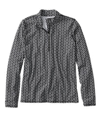 Women's SunSmart® UPF 50+ Sun Shirt, Quarter-Zip Print | L.L.Bean