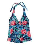 Women's BeanSport Swimwear, Halter Tankini Top Print | L.L.Bean