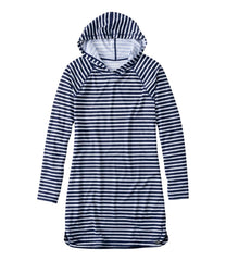 Women's SunSmart® UPF 50+ Sun Shirt, Hooded Tunic Print | L.L.Bean