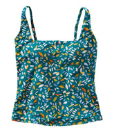 Women's New Currents Swimwear, Squareneck Tankini Top Print | L.L.Bean