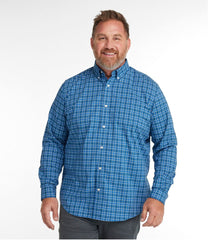Men's Wrinkle-Free Kennebunk Sport Shirt, Slightly Fitted Check | L.L.Bean