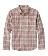 Men's Sunwashed Corduroy Shirt, Slightly Fitted Untucked Fit, Plaid | L.L.Bean