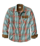 Men's Scotch Plaid Flannel Shirt, Snap-Front, Slightly Fitted Untucked Fit | L.L.Bean