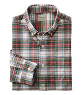 Men's Comfort Stretch® Oxford Shirt, Traditional Untucked Fit, Plaid | L.L.Bean