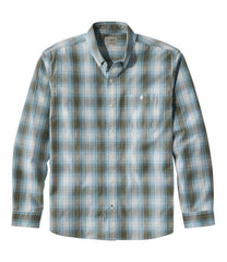 Men's Comfort Stretch® Chambray Shirt, Traditional Untucked Fit, Long-Sleeve, Print | L.L.Bean