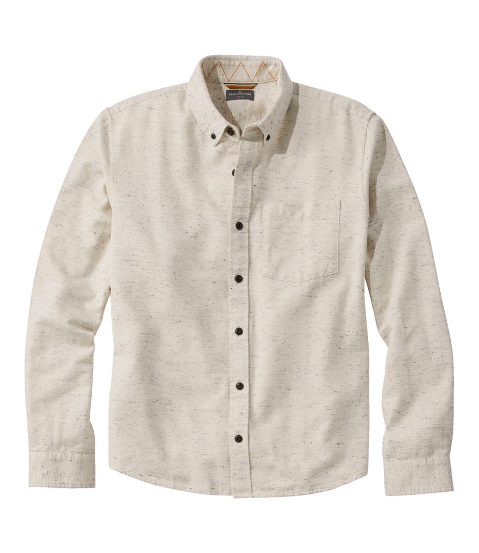 Men's Signature Donegal Woven Shirt, Long-Sleeve | L.L.Bean