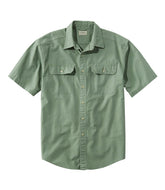 Men's Sunwashed Canvas Shirt, Traditional Fit Short-Sleeve | L.L.Bean