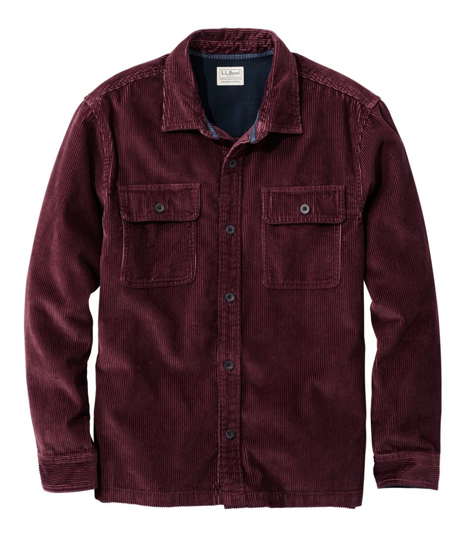 Men's Rangeley Corduroy Shirt, Slightly Fitted | L.L.Bean