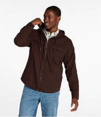 Men's 1912 Field Flannel Shirt, Hooded, Slightly Fitted Untucked Fit | L.L.Bean