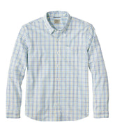 Men's Comfort Stretch Performance® Shirt, Long-Sleeve, Slightly Fitted Untucked Fit, Plaid | L.L.Bean