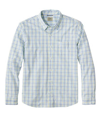 Men's Comfort Stretch Performance® Shirt, Long-Sleeve, Slightly Fitted Untucked Fit, Plaid | L.L.Bean