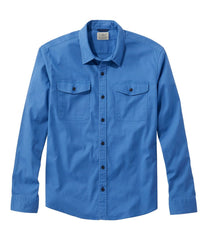 Men's Lakewashed Twill Shirt, Traditional Untucked Fit | L.L.Bean