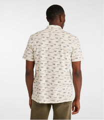 Men's Lakewashed Performance Shirts, Button-Front Shirt, Short-Sleeve, Print | L.L.Bean