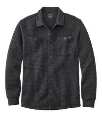 Men's Quilted Sweatshirts, Snap Overshirt | L.L.Bean