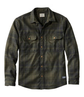 Men's Maine Guide Lightweight Wool Field Shirt, Plaid | L.L.Bean