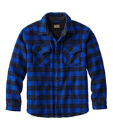 Men's Maine Guide Sherpa Lined Wool Shirt | L.L.Bean