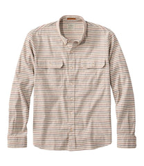 Men's Stonecoast Hemp Shirt, Long-Sleeve, Slightly Fitted Untucked Fit, Stripe | L.L.Bean