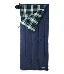 Kids' Flannel Lined Camp Sleeping Bag, 40° | L.L.Bean