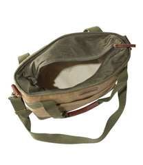 Insulated Waxed-Canvas Tote, Medium | L.L.Bean