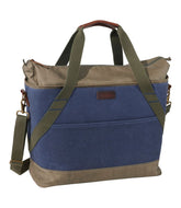 Insulated Waxed-Canvas Tote, Large | L.L.Bean