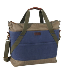Insulated Waxed-Canvas Tote, Large | L.L.Bean