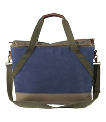 Insulated Waxed-Canvas Tote, Large | L.L.Bean