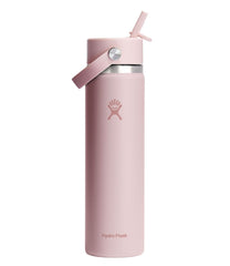 Hydro Flask Wide Mouth Water Bottle with Flex Straw Cap, 24 oz. | L.L.Bean