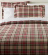 Heritage Chamois Flannel Comforter Cover Collection, Plaid | L.L.Bean