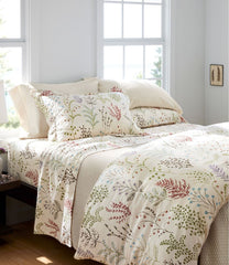 Botanical Floral Flannel Sheet Collection | L.L.Bean