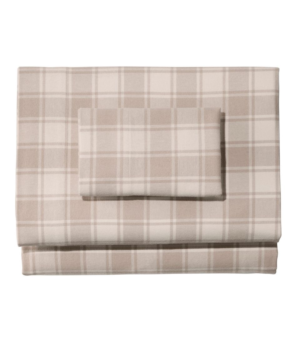 Ultrasoft Comfort Flannel Sheet Set, Check | L.L.Bean