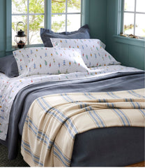 Maine Twill Blanket, Stripe | L.L.Bean