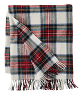 Washable Wool Throw, Plaid 54" x 60" | L.L.Bean