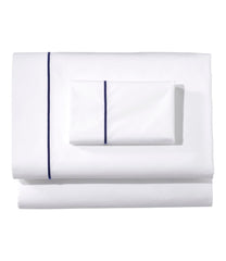 Premium Egyptian Percale Sheet Collection, Satin Stitch | L.L.Bean