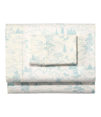 Lakeside Toile Percale Sheet Collection | L.L.Bean