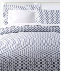 Sunwashed Percale Comforter Cover, Block Floral Print | L.L.Bean