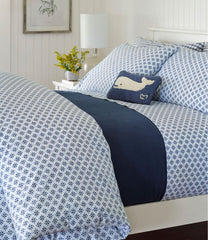 Sunwashed Percale Comforter Cover, Block Floral Print | L.L.Bean
