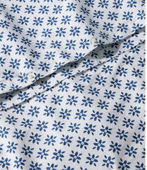 Sunwashed Percale Comforter Cover, Block Floral Print | L.L.Bean