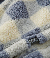 Cozy Sherpa Wearable Throw, Plaid | L.L.Bean