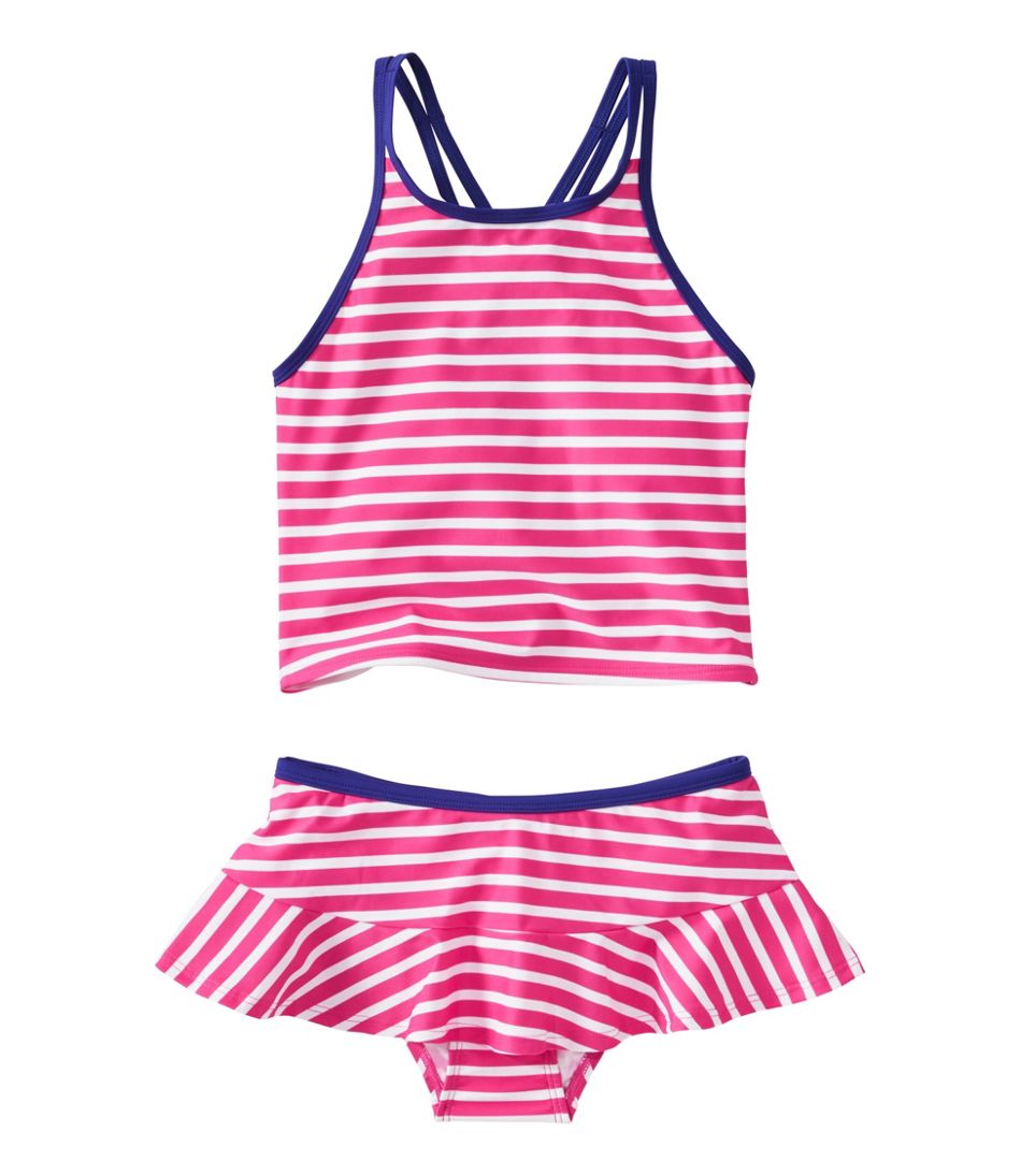 Girls' Watersports Swimwear, Tankini Skirt Set | L.L.Bean