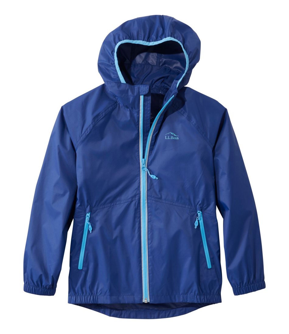 Kids' Wind and Rain Jacket, Reflective Zipper | L.L.Bean