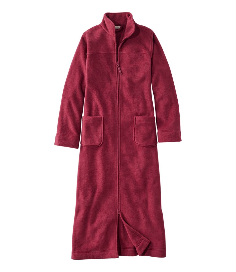 Women's Winter Fleece Robe, Zip-Front | L.L.Bean