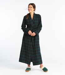 Women's Scotch Plaid Flannel Robe | L.L.Bean