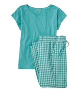 Women's Bean's Seacoast Seersucker Pajama Pant Set | L.L.Bean