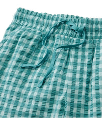 Women's Bean's Seacoast Seersucker Pajama Pant Set | L.L.Bean